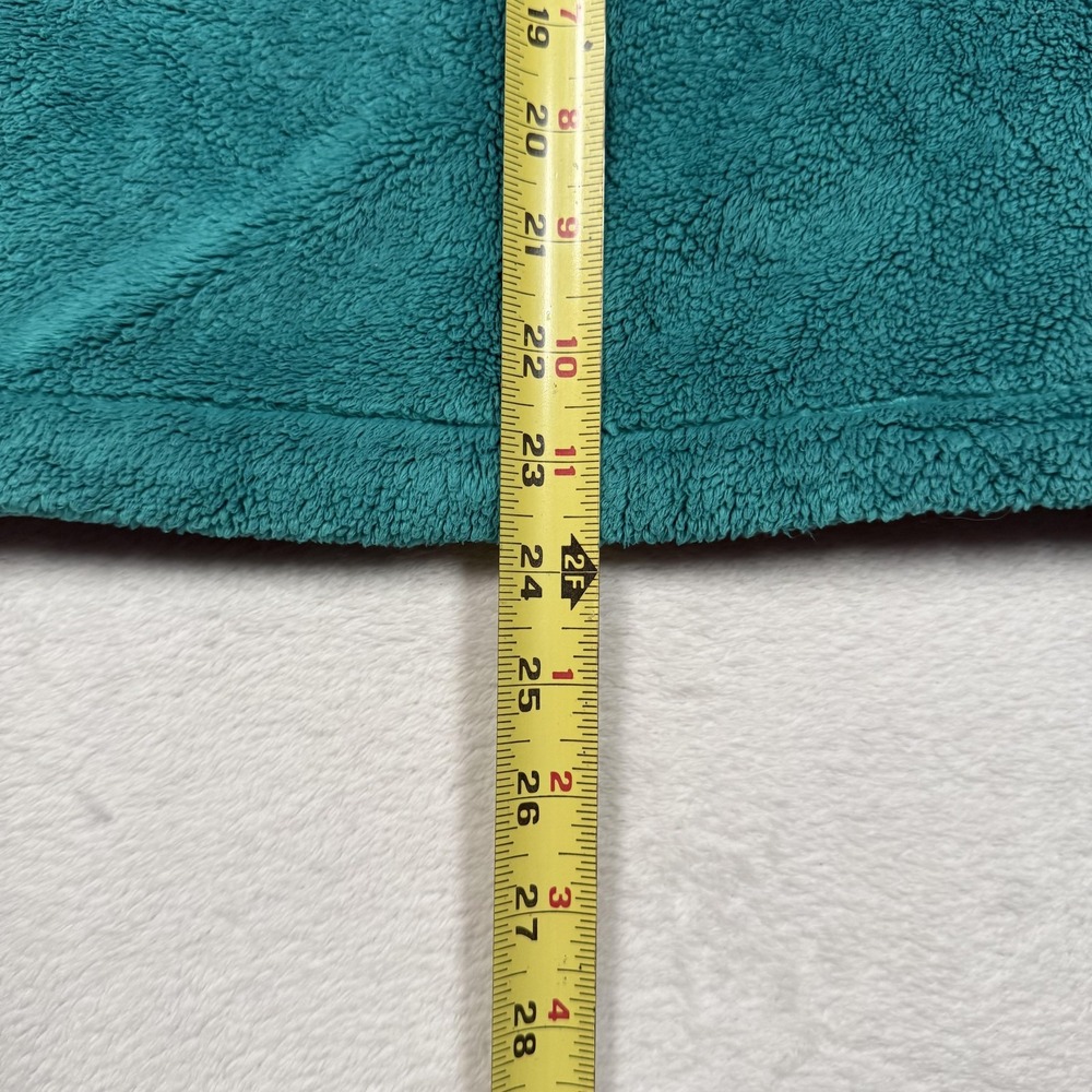 The North Face Jacket Womens Small Teal Osito Fleece Full Zip High Pile Soft - Picture 8 of 9
